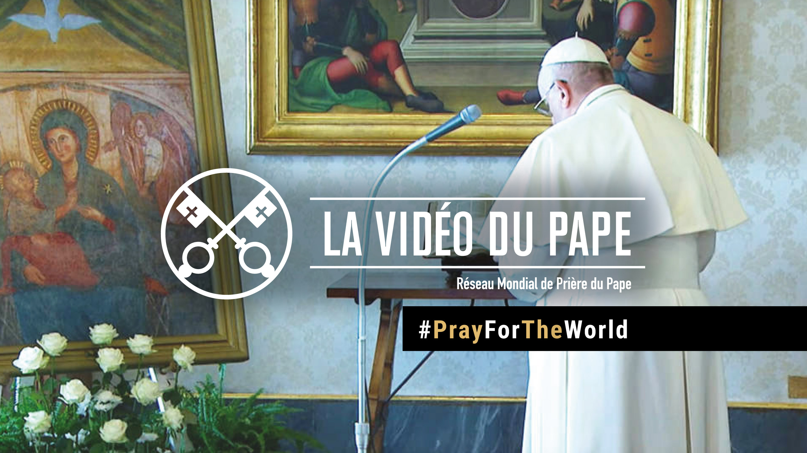 La vidéo spéciale du Pape François pour prier  pour la fin de la pandémie  #PrayForTheWorld