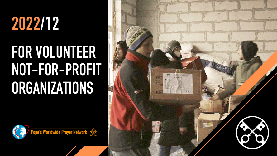 DECEMBER | For volunteer not-for-profit organizations