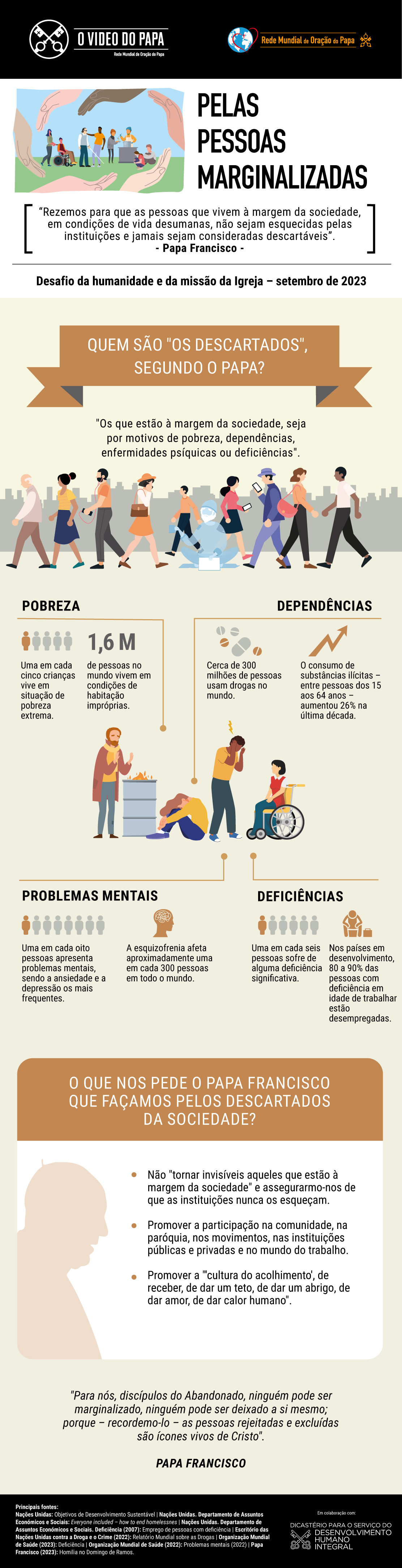 Compartilhe amor com pessoas indefesas. apoie seus vizinhos pobres e  moradores de rua