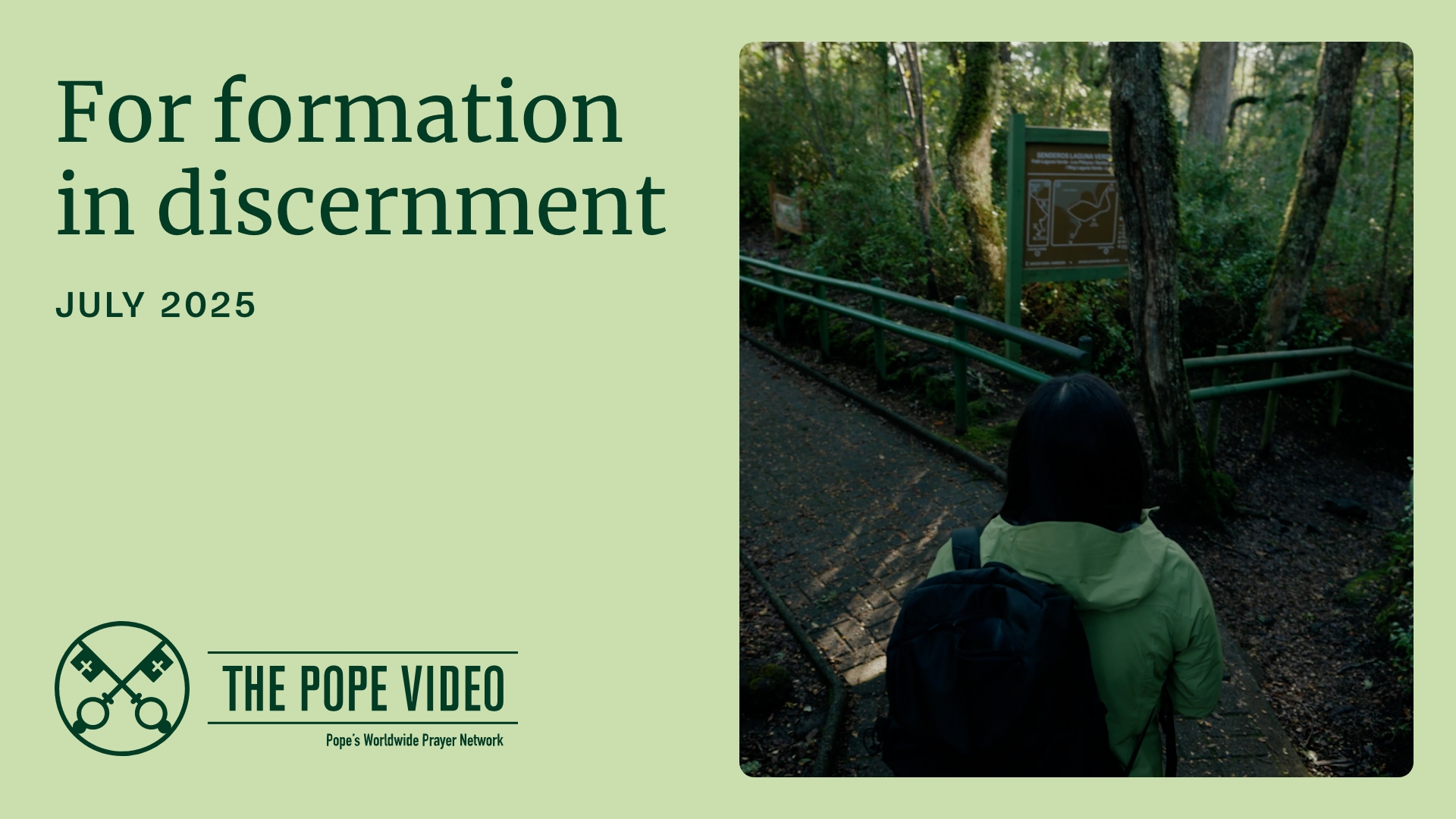 JULY | For formation in discernment
