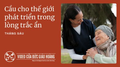 VN - Youtube Thumbnail TPV 4 2025 - cầu cho thế giới phát triển trong lòng trắc ẩn