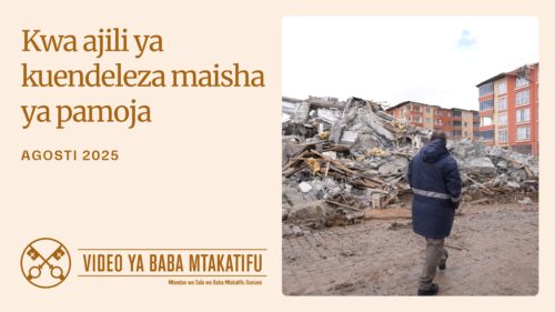SW - Youtube Thumbnail TPV 8 2025 - Kwa ajili ya kuendeleza maisha ya pamoja