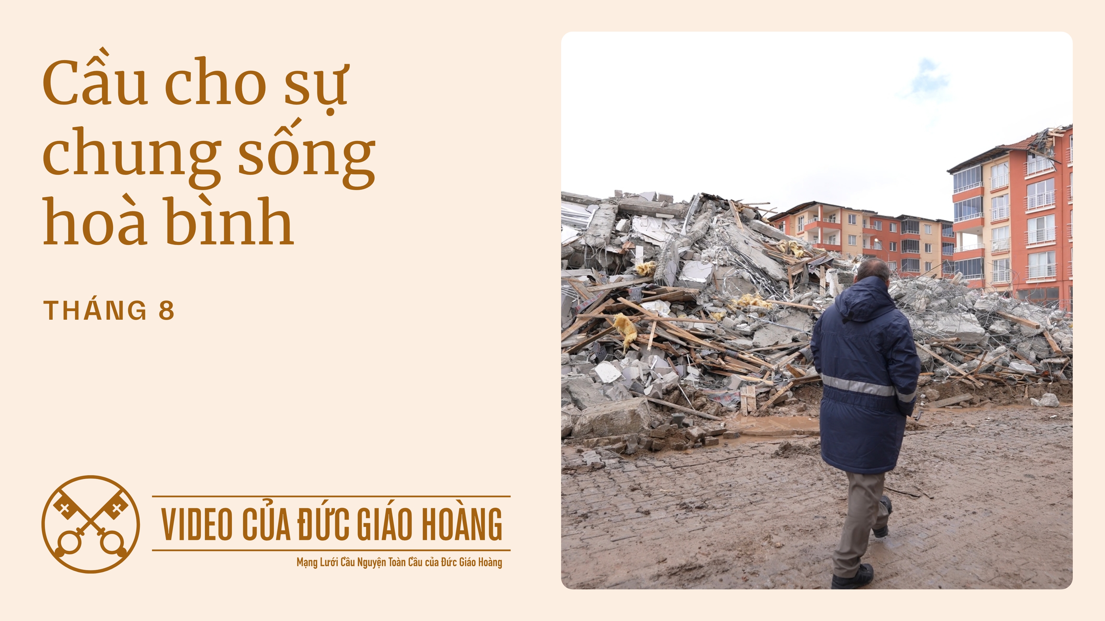 VN - Youtube Thumbnail TPV 8 2025 - Cầu cho sự chung sống hoà bình