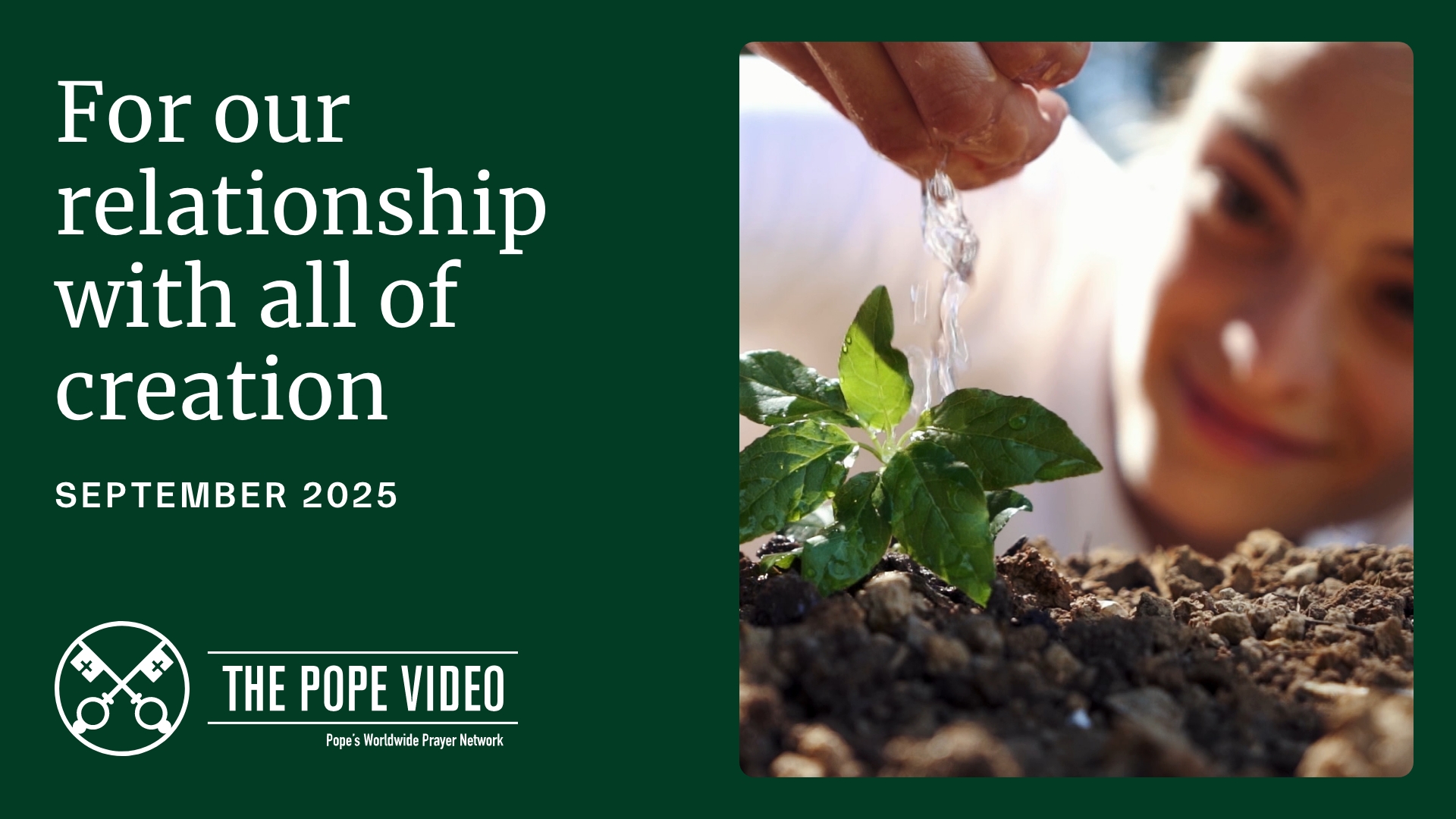 EN - Youtube Thumbnail TPV 9 2025 - For our relationship with all of creation