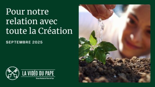 Image en vedette de la nouvelle vidéo du Pape de septembre 2025