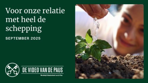 Hoofdafbeelding uit de nieuwe Pausvideo voor september 2025