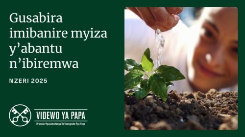 Ishusho yerekanwe muri Video nshya ya Papa yo muri Nzeri 2025