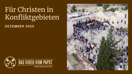 Imágen destacada del Video del Papa Diciembre 2025