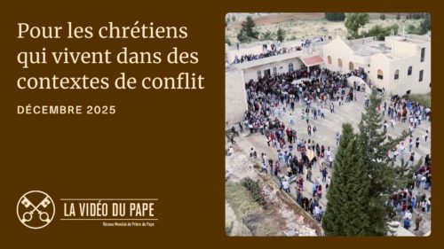 Image for the Pope's video of December