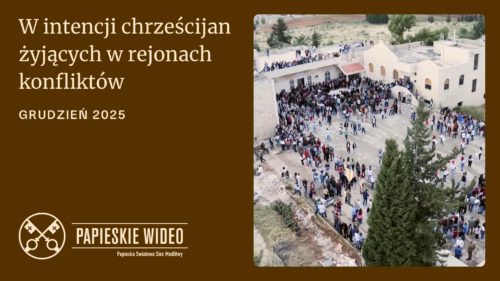 Imágen destacada del Video del Papa Diciembre 2025